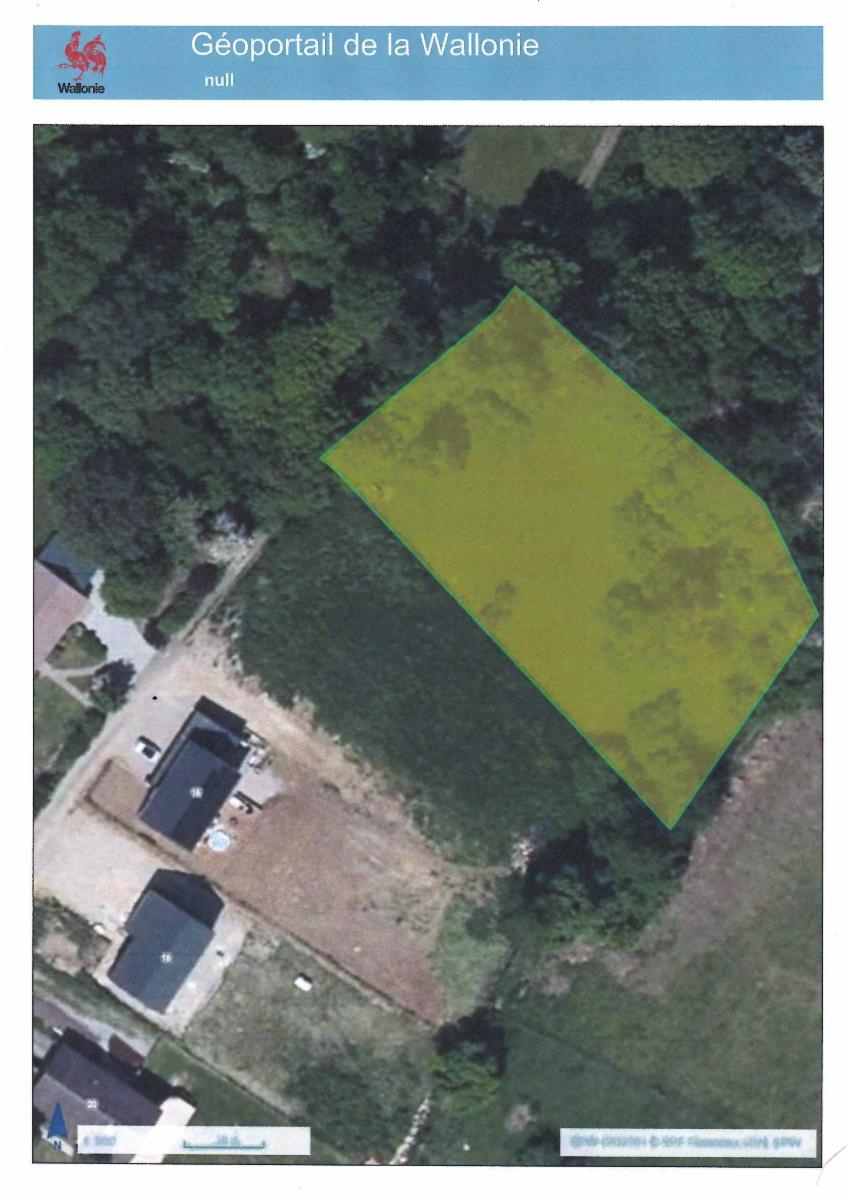 Terrain à bâtir d'une superficie de 20a 69ca