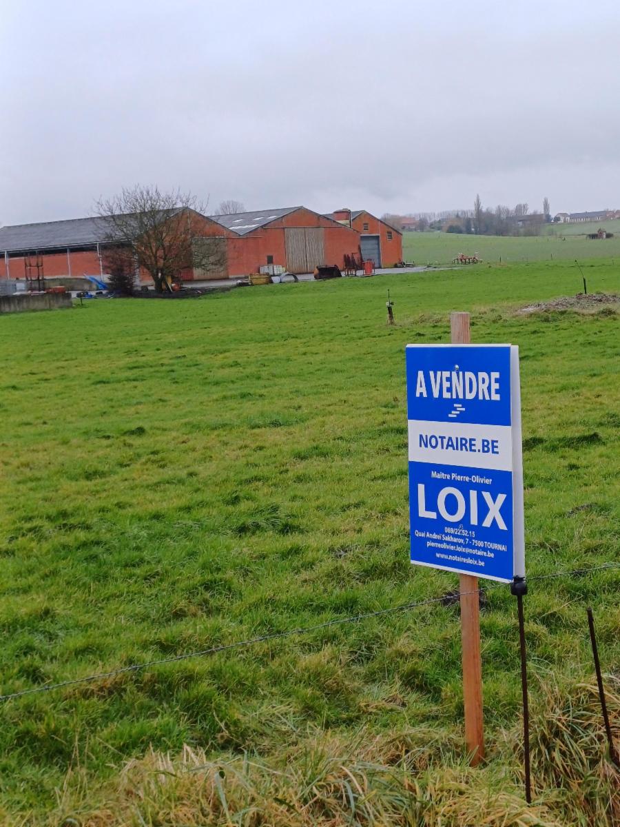 Des terres sises au lieu-dit « village » à MOURCOURT