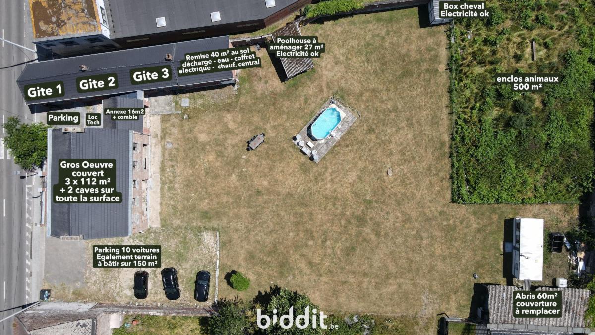 photo 2 du bien Maison de caractère + 3 gîtes (R locatifs 3.700€/mois) 