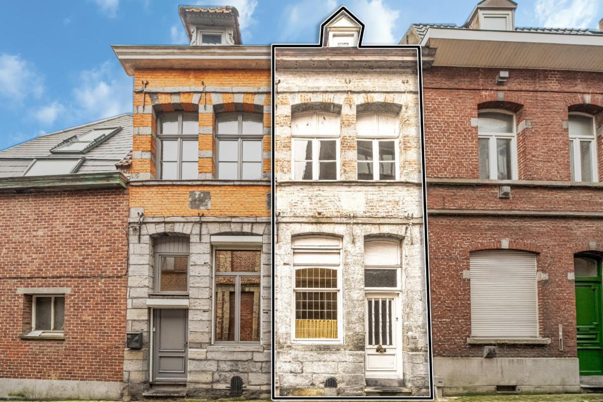 Petite maison de caractère à rénover, style tournaisien