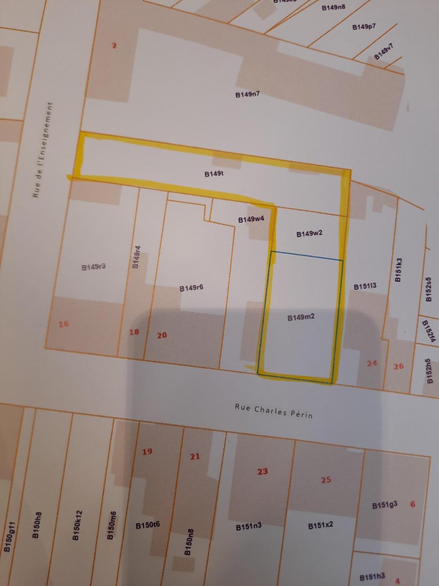 Terrain à vendre - Rue Charles Perin, 7011 Ghlin