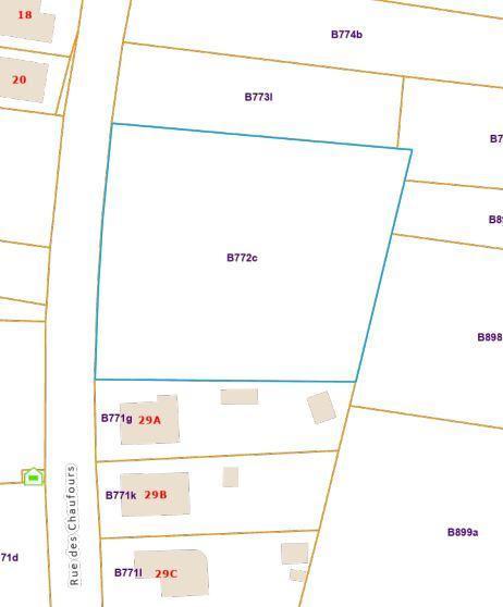 Terrain à vendre - Rue des Chaufours, 7300 Boussu